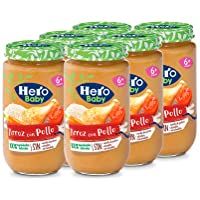 Hero Baby - Arroz Con Pollo Tierno 235 gr - Pack de 6 (Total 1410 gr)